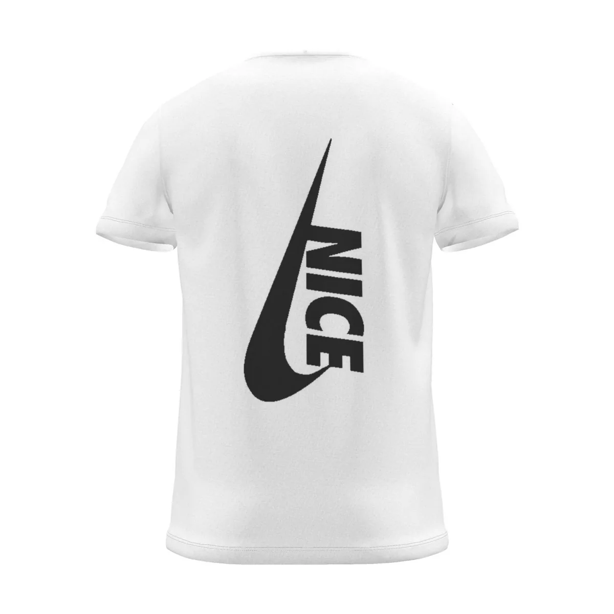 Nice Tick Backprint tee, back