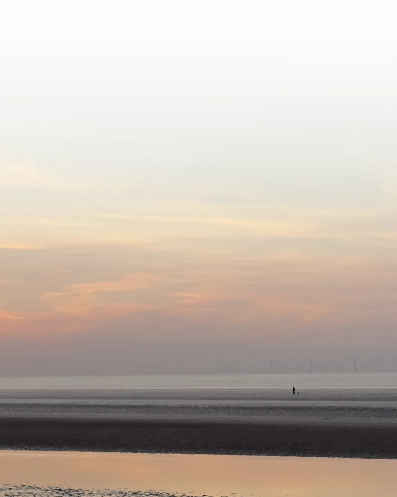Sunset sky, photographed for the print series