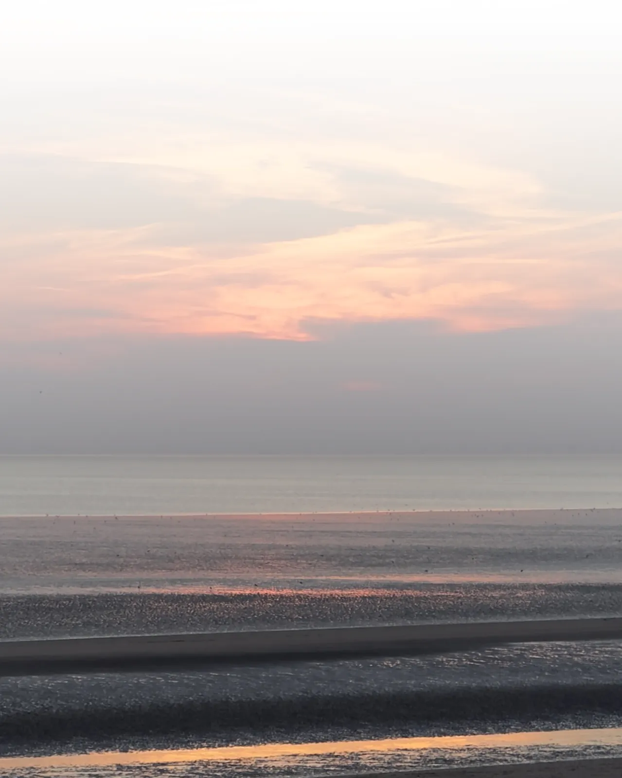 Sunset sky, photographed for the print series