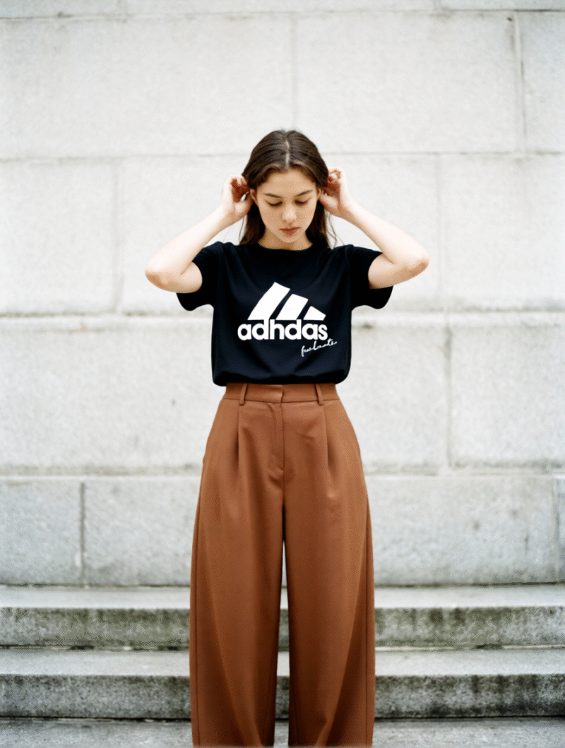 ADHDas fuck mate t-shirt