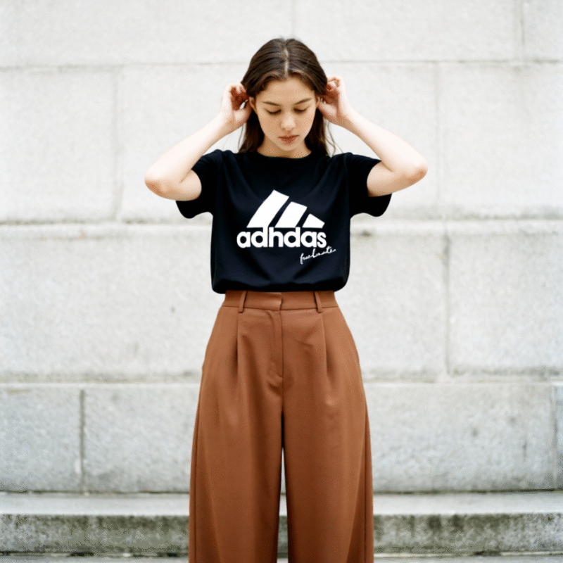 ADHDas fuck mate t-shirt