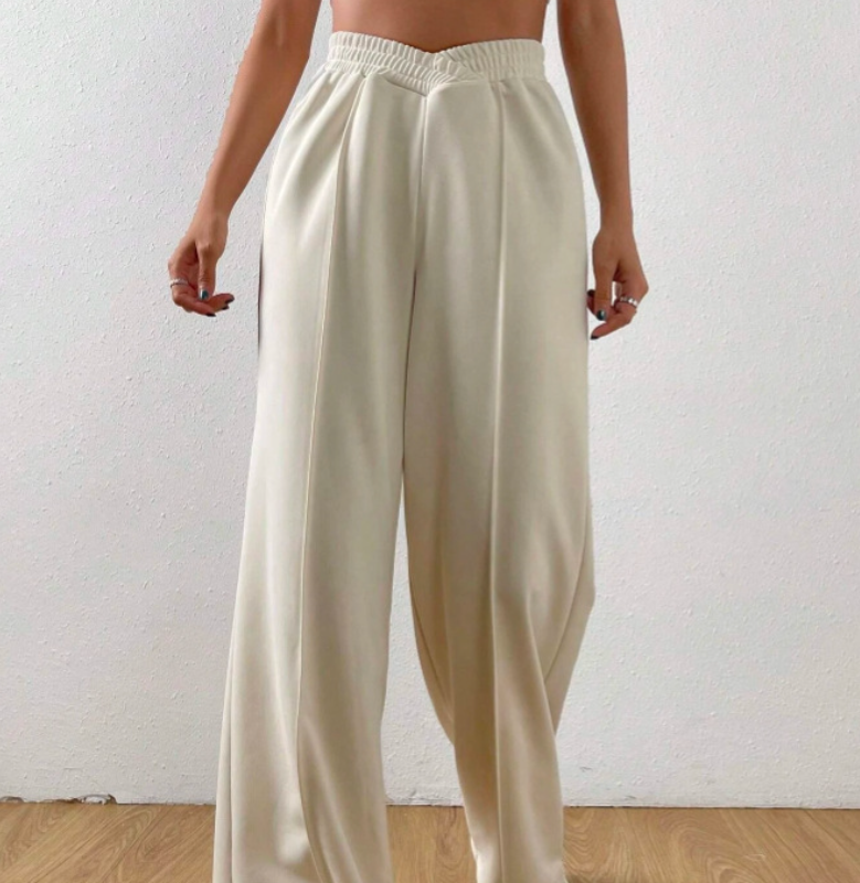 Women's Loose Fitting Joggers - Flared Leg