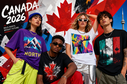 15 T-shirt design trends in Canada for 2026 - Printful