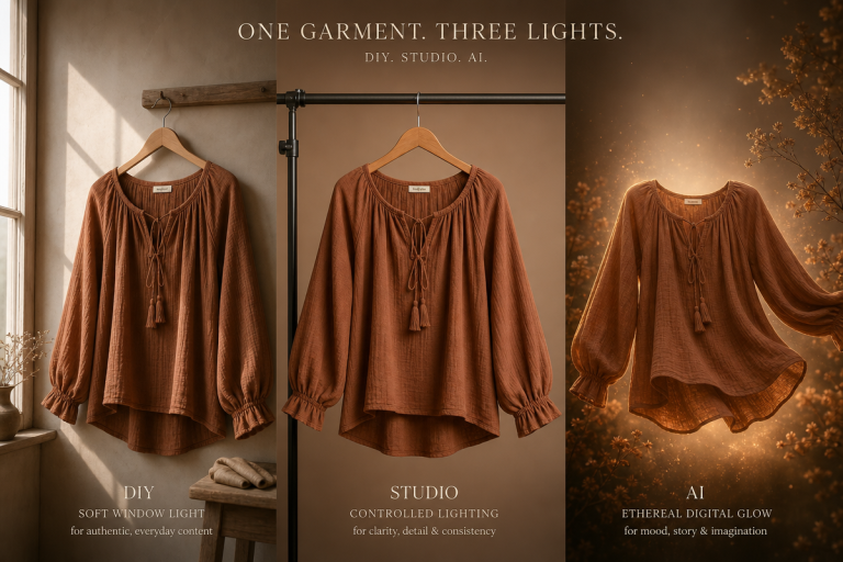 Clothing Photography Costs Compared: DIY vs Studio vs AI in 2026