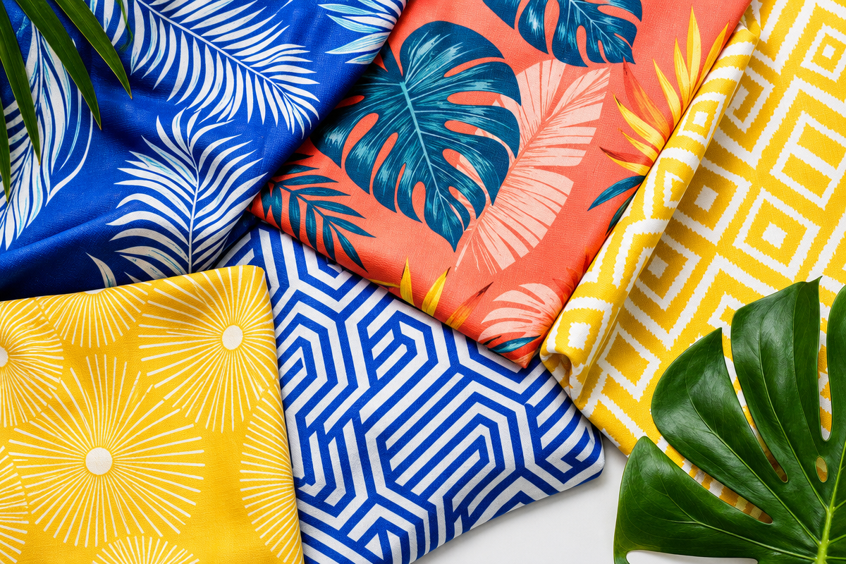 Summer colour palettes and motifs trending for POD sellers