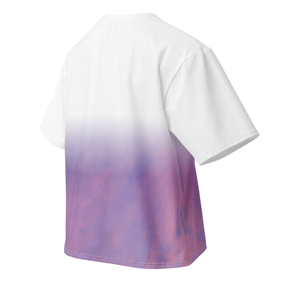 Its.That. Pink Purple Sky (All-Over Tee) - Skies all-over t-shirt by Its.That. (front)
