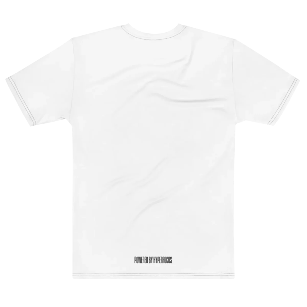 ADHDas Front Tee, flat back view, Its.That.