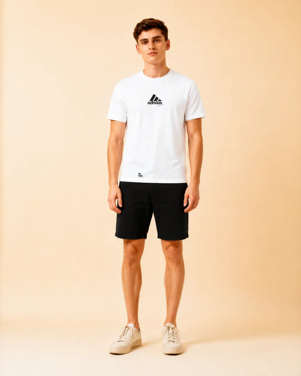 ADHDas Front Tee, front view, Its.That.