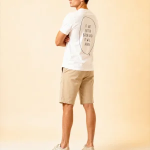 "it got better before and it will again" Backprint Tee, back view, Its.That.