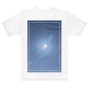 'Open Sky' Photo Print | Backprint T-shirt, flat back view, Its.That.