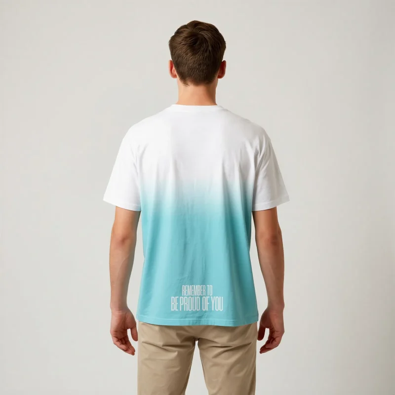 "Be proud of you" Backprint Tee, back view, Its.That.