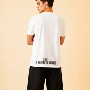 "GO DO THAT THING YOU WANNA DO" Backprint Tee, back view, Its.That.