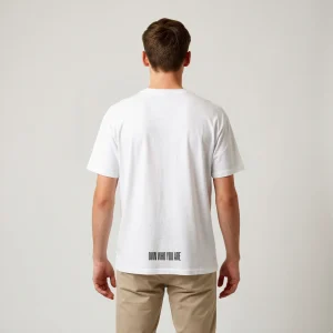 "Own who you are" Backprint Tee, back view, Its.That.