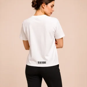 "YOU ARE RADIANT" Backprint Tee, back view, Its.That.