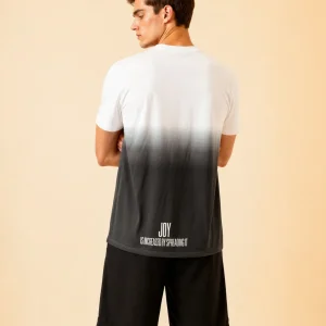 "JOY IS INCREASED BY SPREADING IT" Backprint Tee, back view, Its.That.