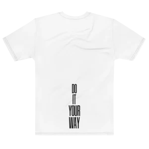 "DO IT YOUR WAY" Backprint Tee, flat back view, Its.That.