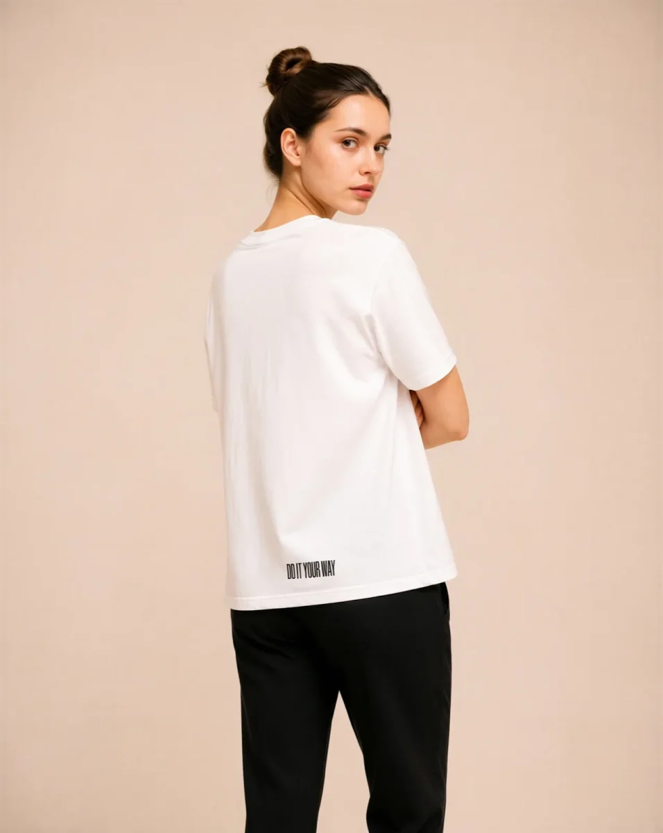 "DO IT YOUR WAY" Backprint Tee, back view, Its.That.