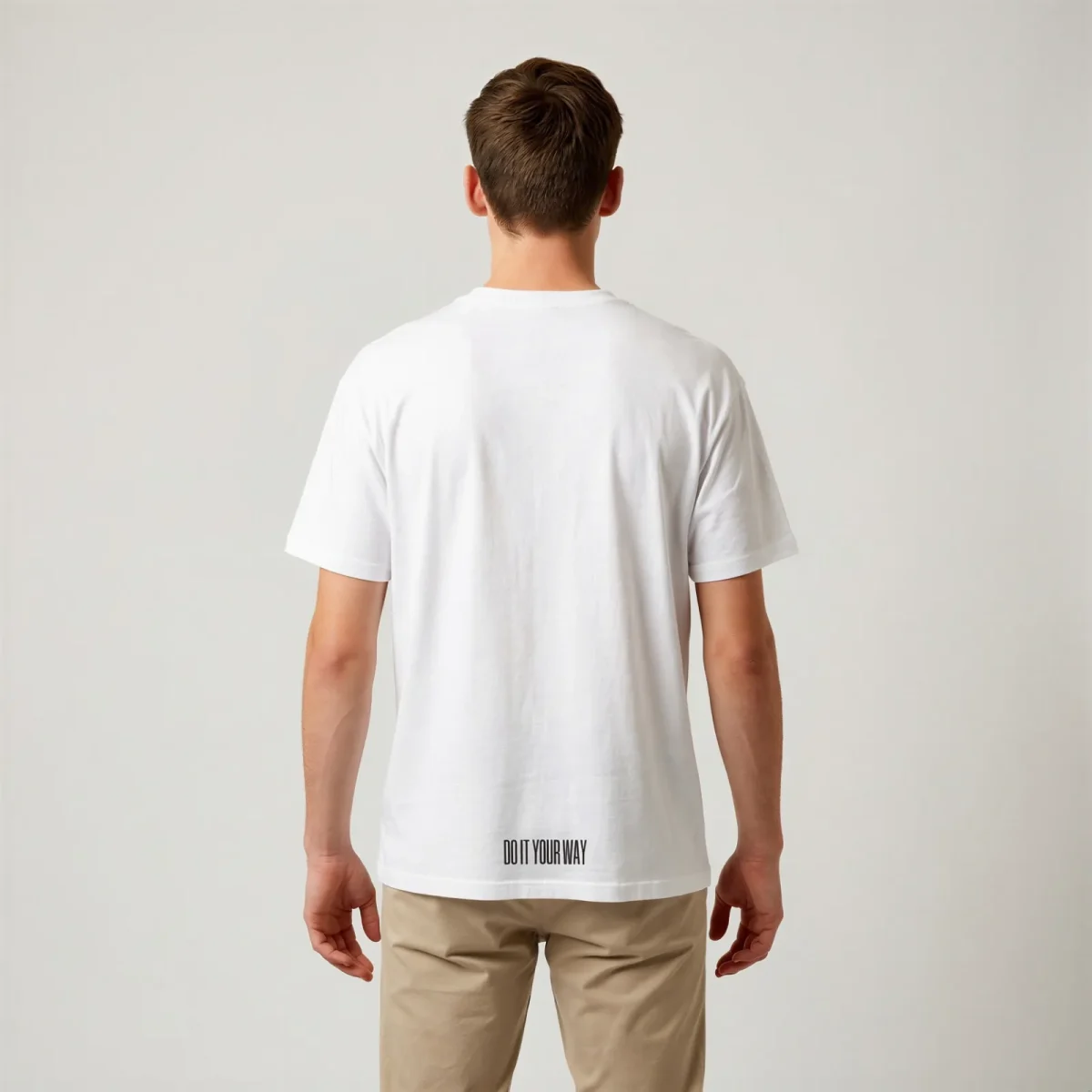 "DO IT YOUR WAY" Backprint Tee, back view, Its.That.