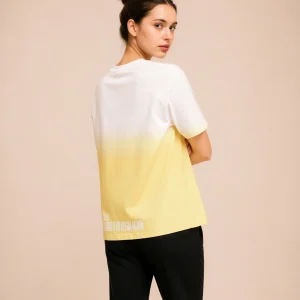 "You're allowed to begin again" Backprint Tee, front view, Its.That.