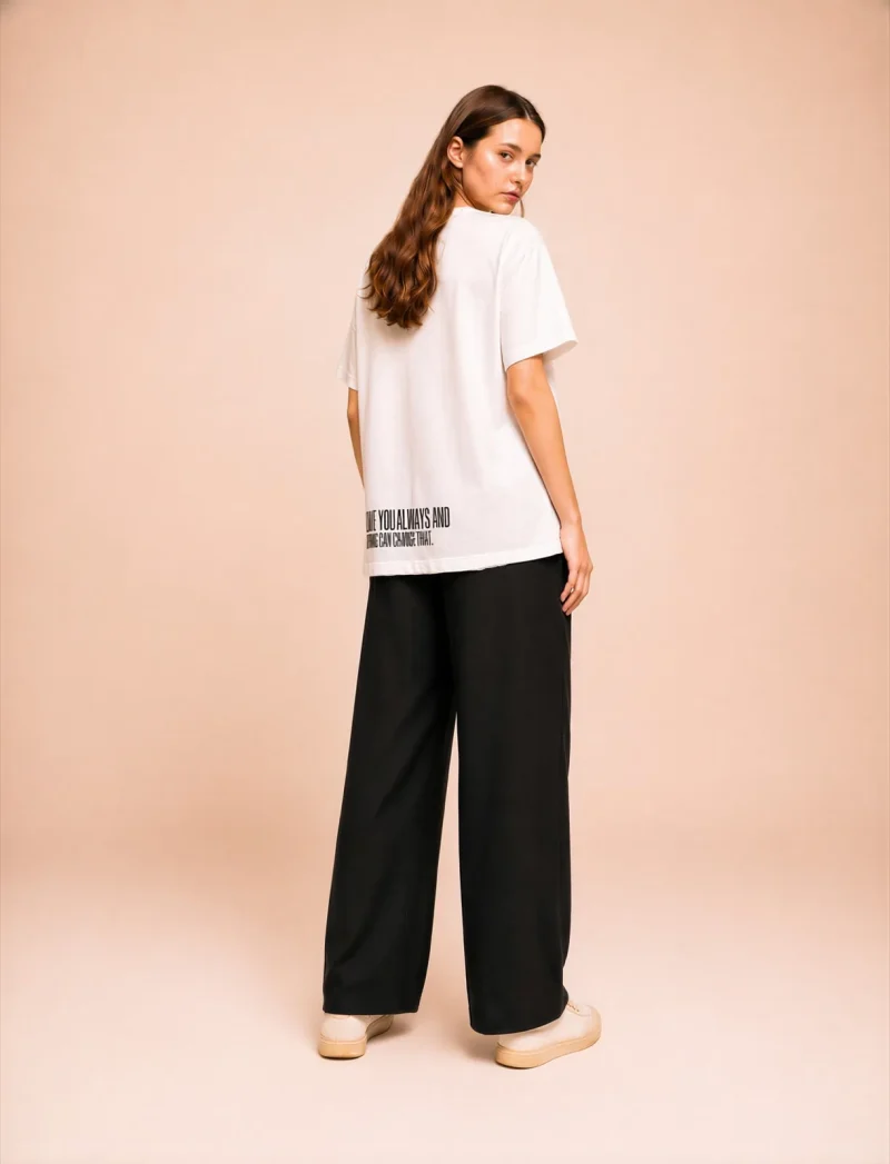 "I love you always and nothing can change that." Backprint Tee, back view, Its.That.