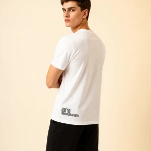 "i love you today, tomorrow and forever." Backprint Tee, back view, Its.That.