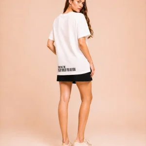 "enjoy where you are now" Backprint Tee, back view, Its.That.