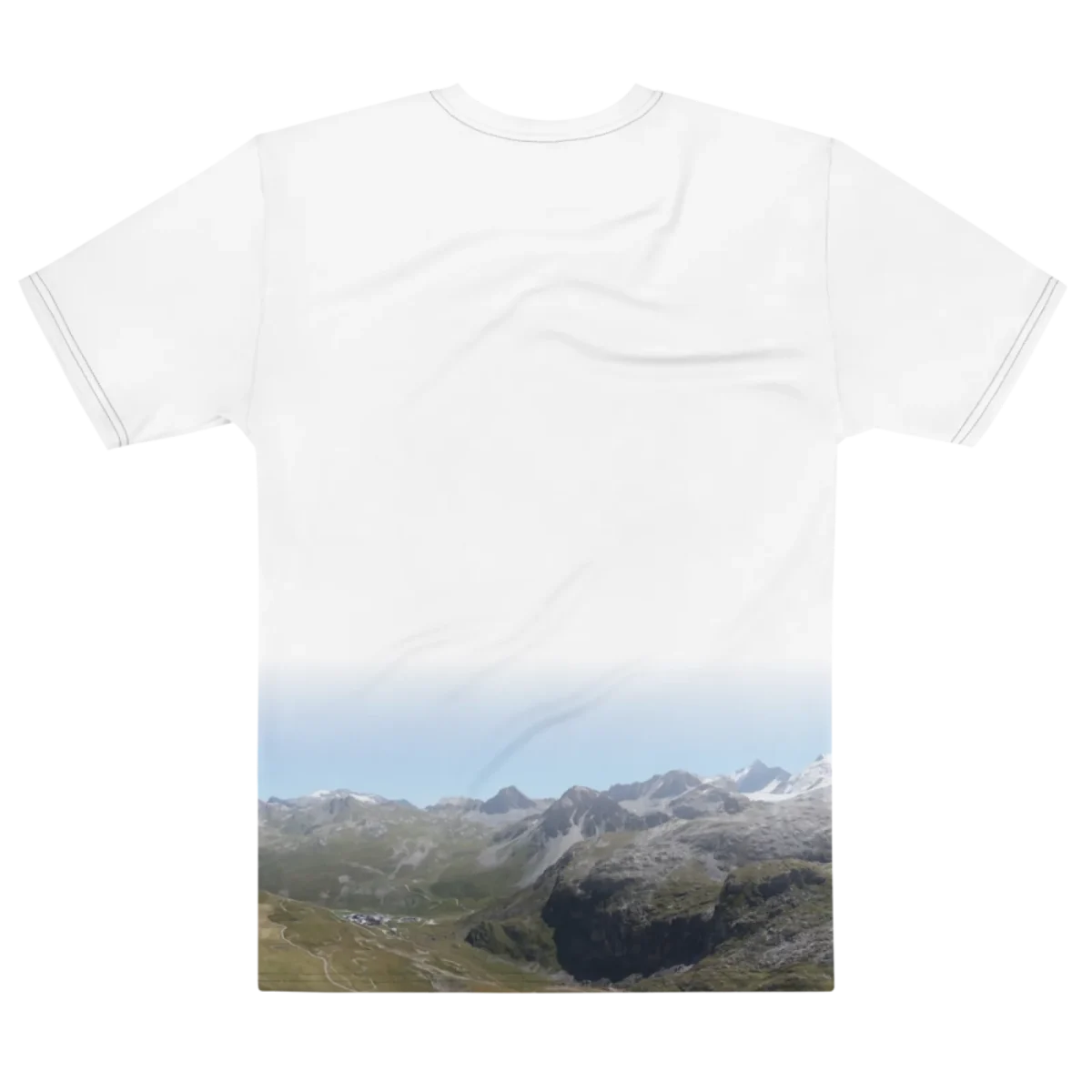 Its.That. Tignes Alpine 360 Wrap Tee, flat back view, Its.That.
