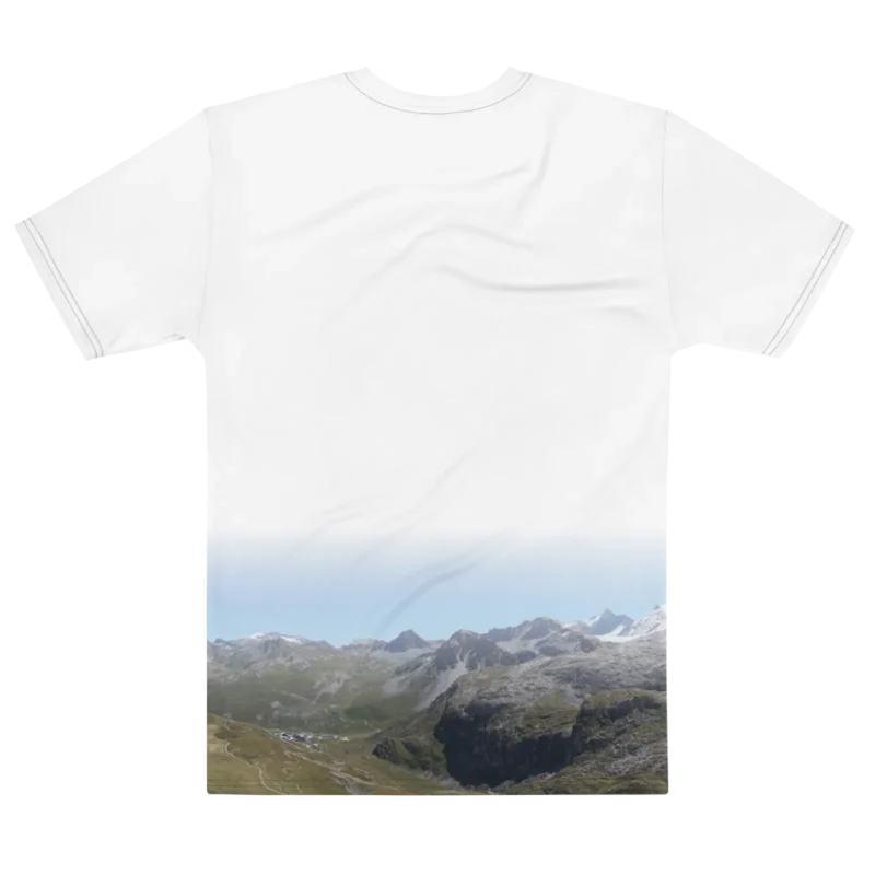 Its.That. Tignes Alpine 360 Wrap Tee, flat back view, Its.That.