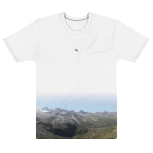 Its.That. Tignes Alpine 360 Wrap Tee, flat front view, Its.That.
