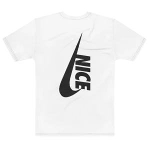 Nice Tick Backprint Tee, flat back view, Its.That.