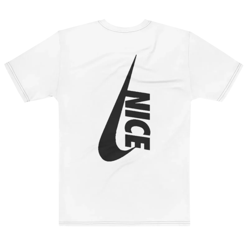 Nice Tick Backprint Tee, flat back view, Its.That.