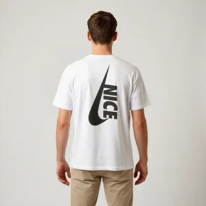Nice Tick Backprint Tee, back view, Its.That.