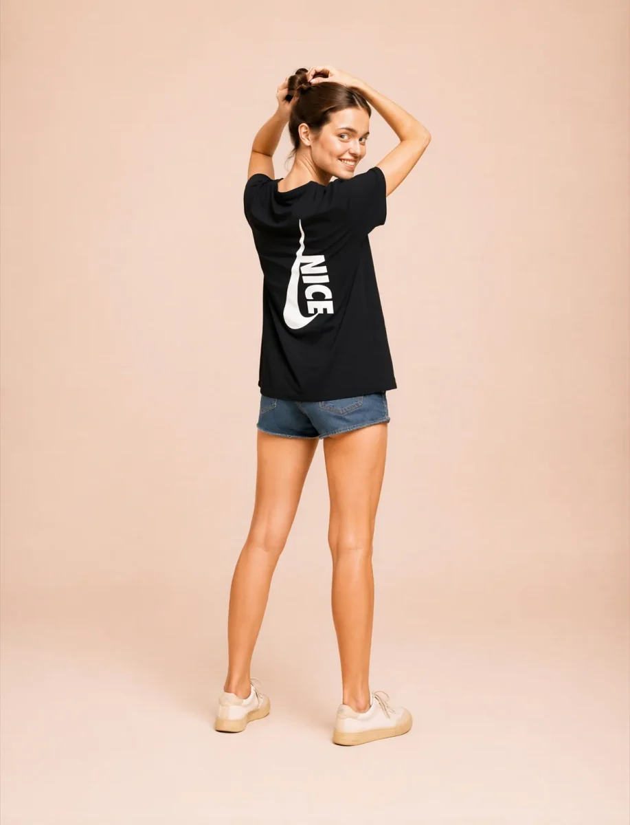 Nice Tick Backprint Tee, back view, Its.That.