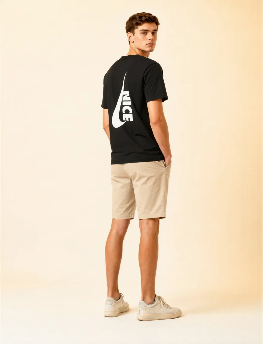 Nice Tick Backprint Tee, back view, Its.That.