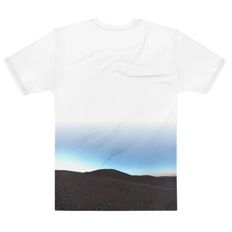 Its.That. Paranal Panorama 360 Wrap Tee, flat back view, Its.That.