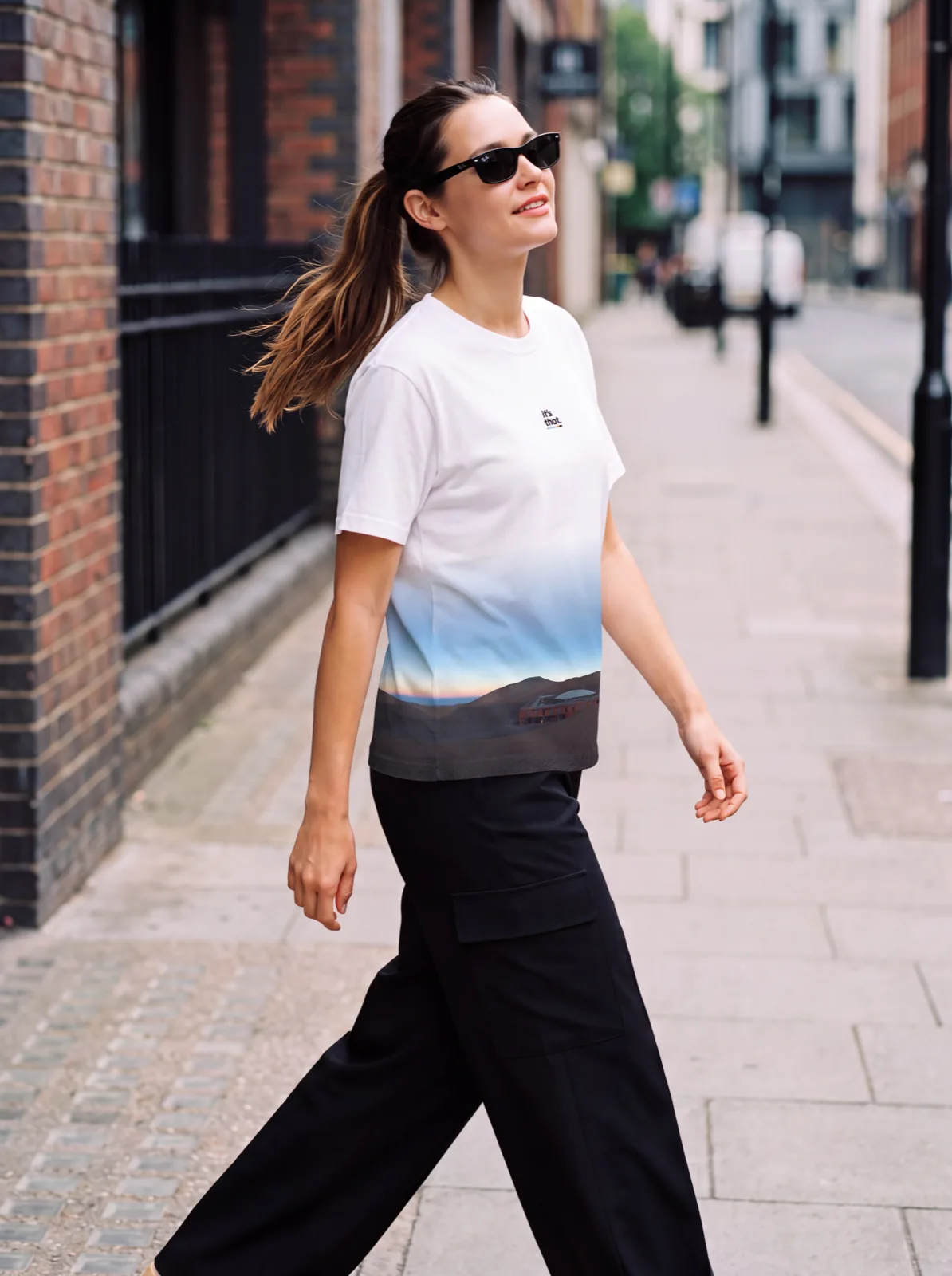 Its.That. Paranal Panorama 360 Wrap Tee, front view