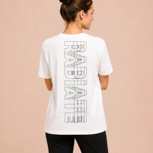 Its.That. Radiate Word-Art Tee (CMYK), back view, Its.That.