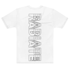 Its.That. Radiate Word-Art Tee, flat back view, Its.That.