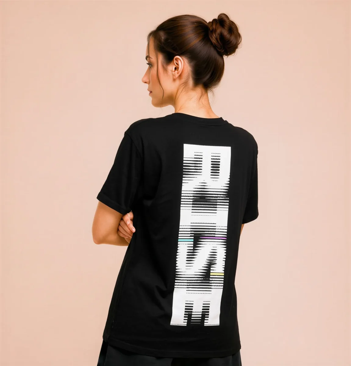 Its.That. Rise Word-Art Tee (CMYK), back view, Its.That.