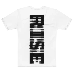 Its.That. Rise Word-Art Tee, flat back view, Its.That.
