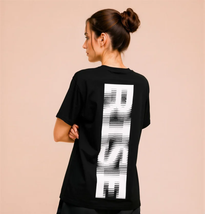 Its.That. Rise Word-Art Tee, back view, Its.That.