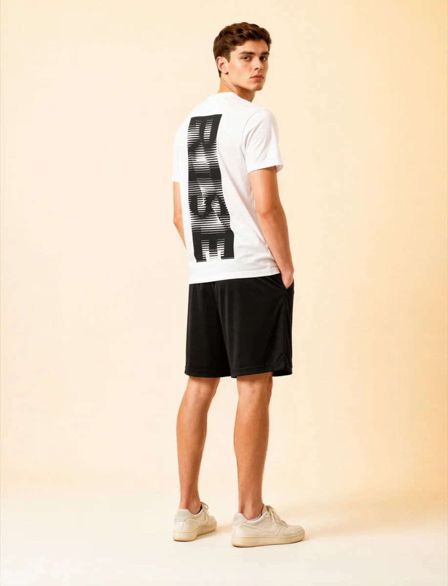 Its.That. Rise Word-Art Tee, back view, Its.That.