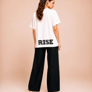 Its.That. Rise (Rotated) Word-Art Tee (CMYK), back view, Its.That.