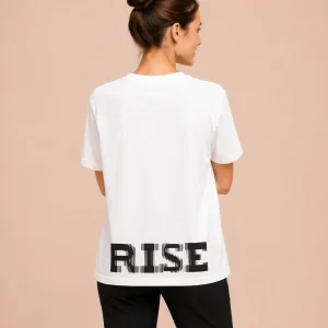 Its.That. Rise (Rotated) Word-Art Tee, back view, Its.That.