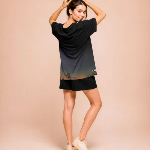 Its.That. Chajnantor Milky Way 360 Wrap Tee, back view, Its.That.