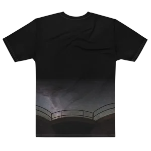 Its.That. Residencia Milky Way 360 Wrap Tee, flat back view, Its.That.