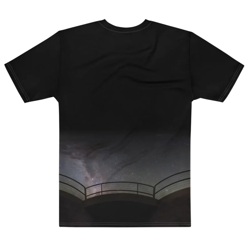 Its.That. Residencia Milky Way 360 Wrap Tee, flat back view, Its.That.