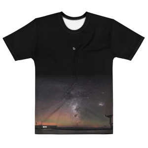 Its.That. VLT Platform 360 Wrap Tee, flat front view, Its.That.