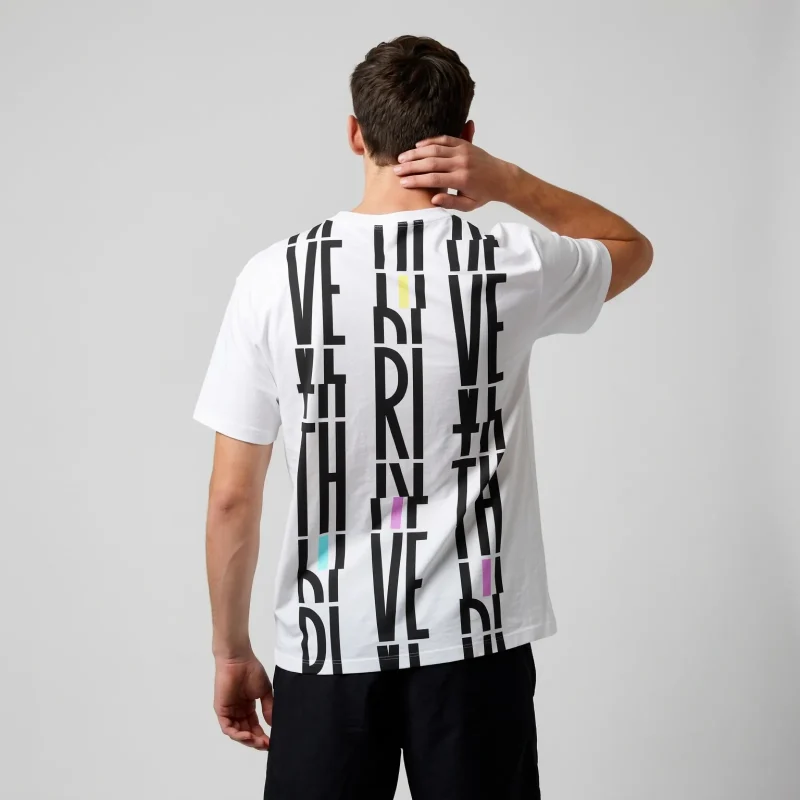 Its.That. Thrive Word-Art Tee (CMYK), back view, Its.That.