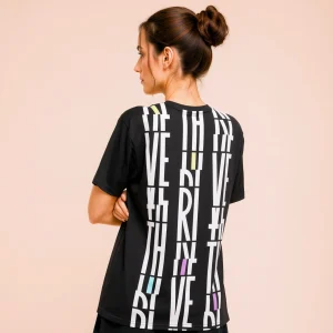 Its.That. Thrive Word-Art Tee (CMYK), back view, Its.That.